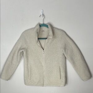 Uniqlo Kids Cream Fleece Puffy Jacket